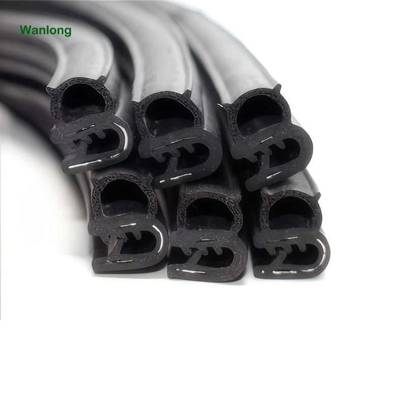 Durable high quality waterproof EPDM bulb edge trim rubber seal
