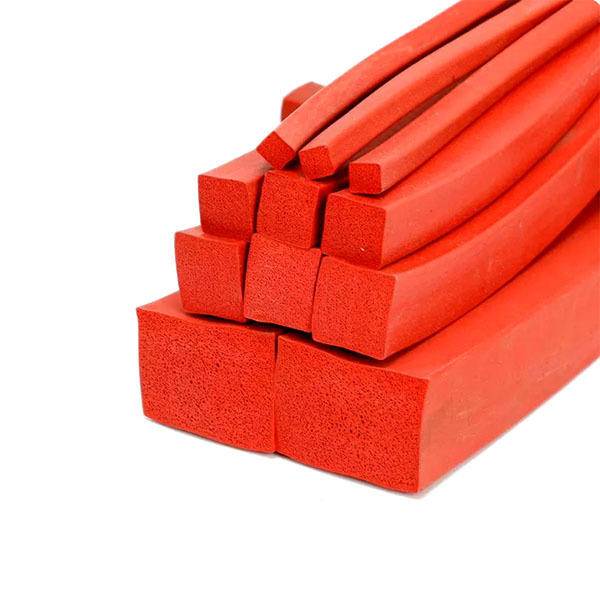 Rectangle silicone sponge seal gasket