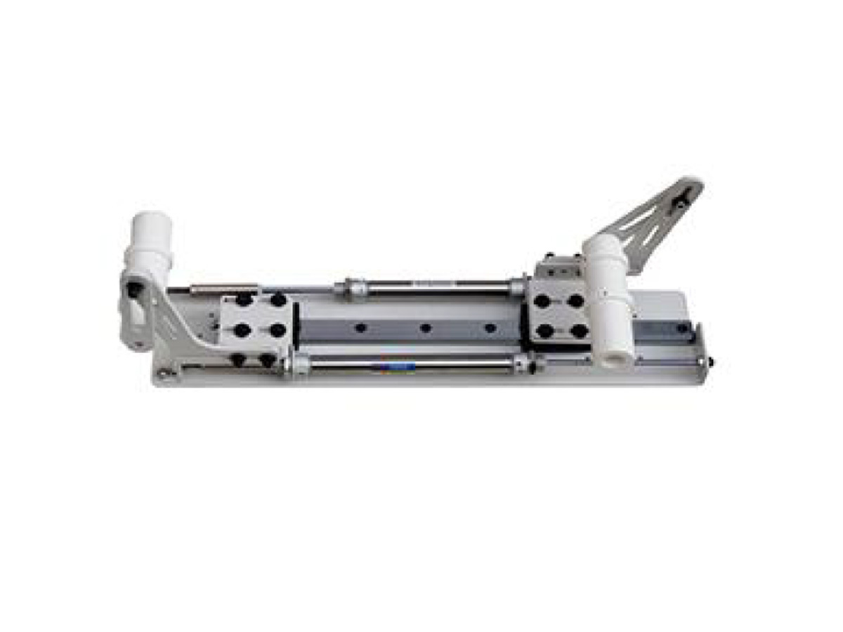 Pneumatic waist pull machine