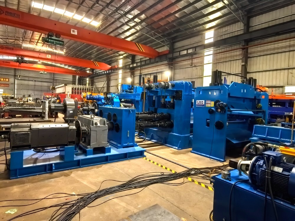6-20x2000 CNC Decoiling, Leveling, and Cutting to Length Line