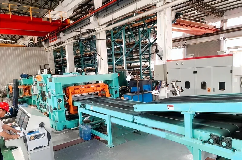 Rotary-Shear Cut-To-Length Line