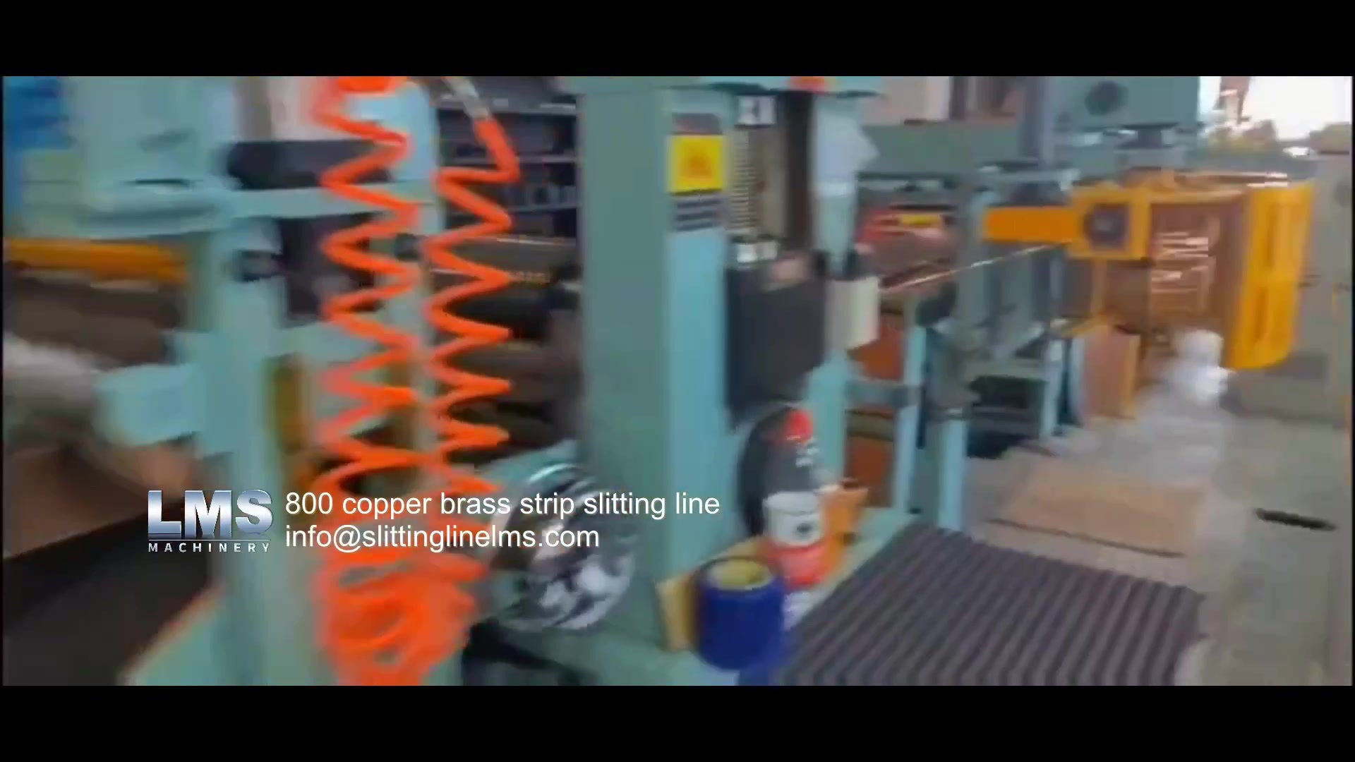 800 copper brass strip slitting line.mp4