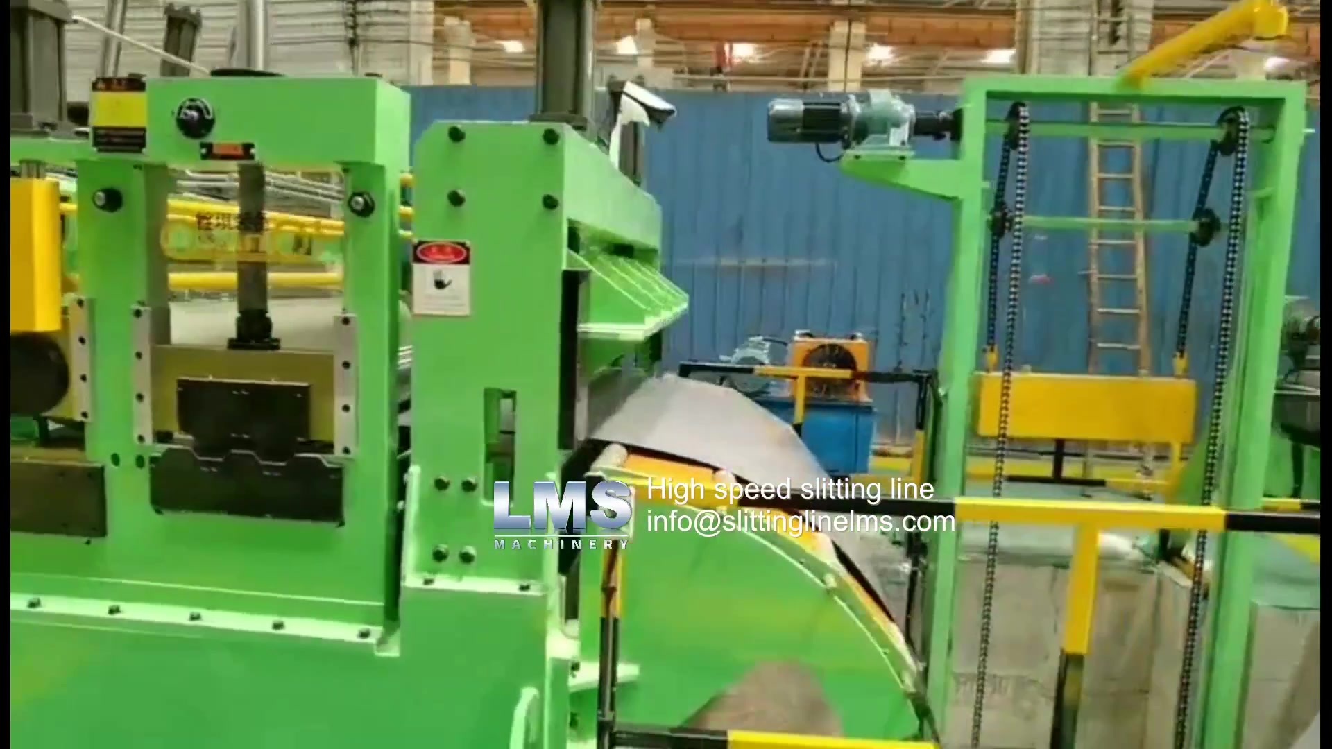 High speed slitting line.mp4