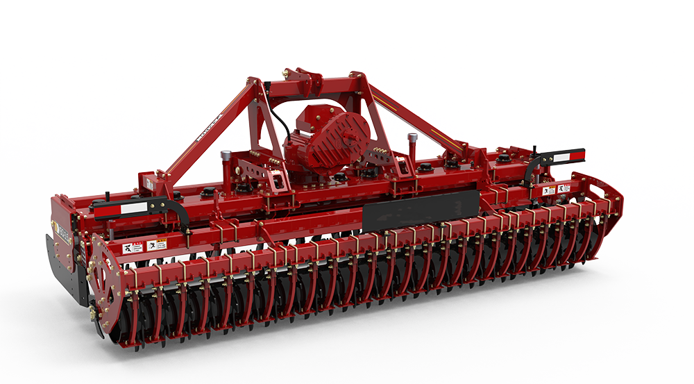 3,5 m Tractor Compact Power Harrow