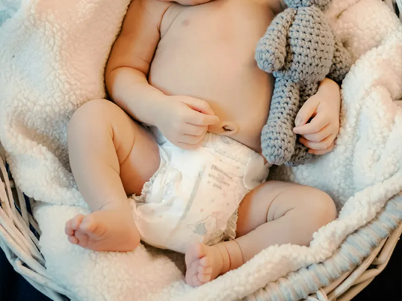How to quickly identify whether baby diaper is qualified?