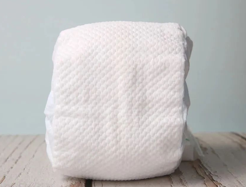 Let’s take a look on 3D diaper embossed nonwoven.