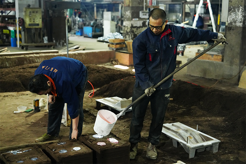 Sand casting workshop