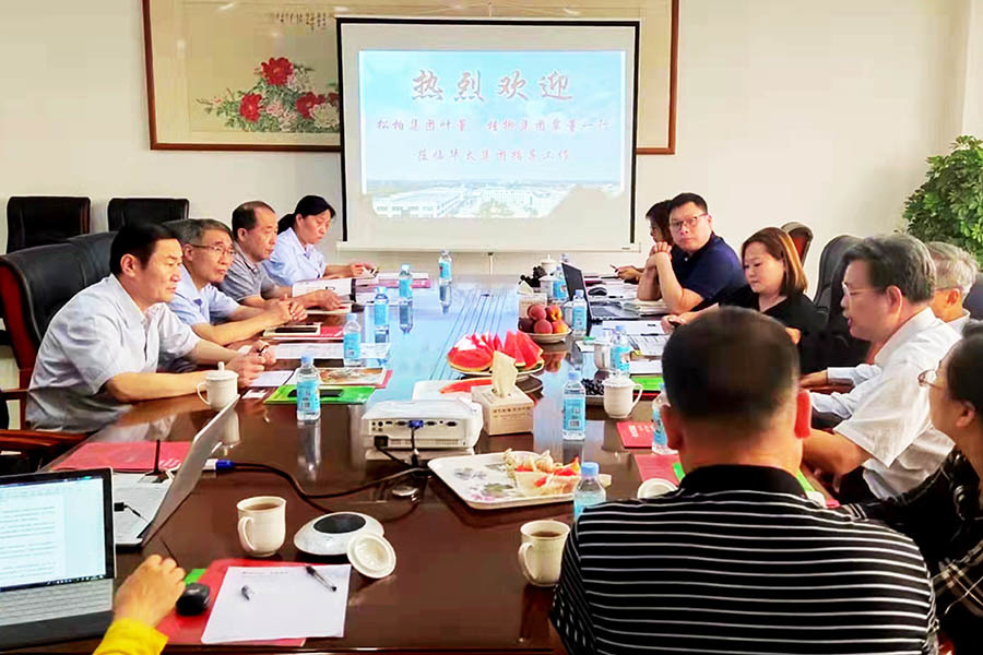 香港松柏集团、广西桂柳集团与华太集团进行产业链合作交流 香港松柏集团、广西桂柳集团与华太集团进行产业链合作交流