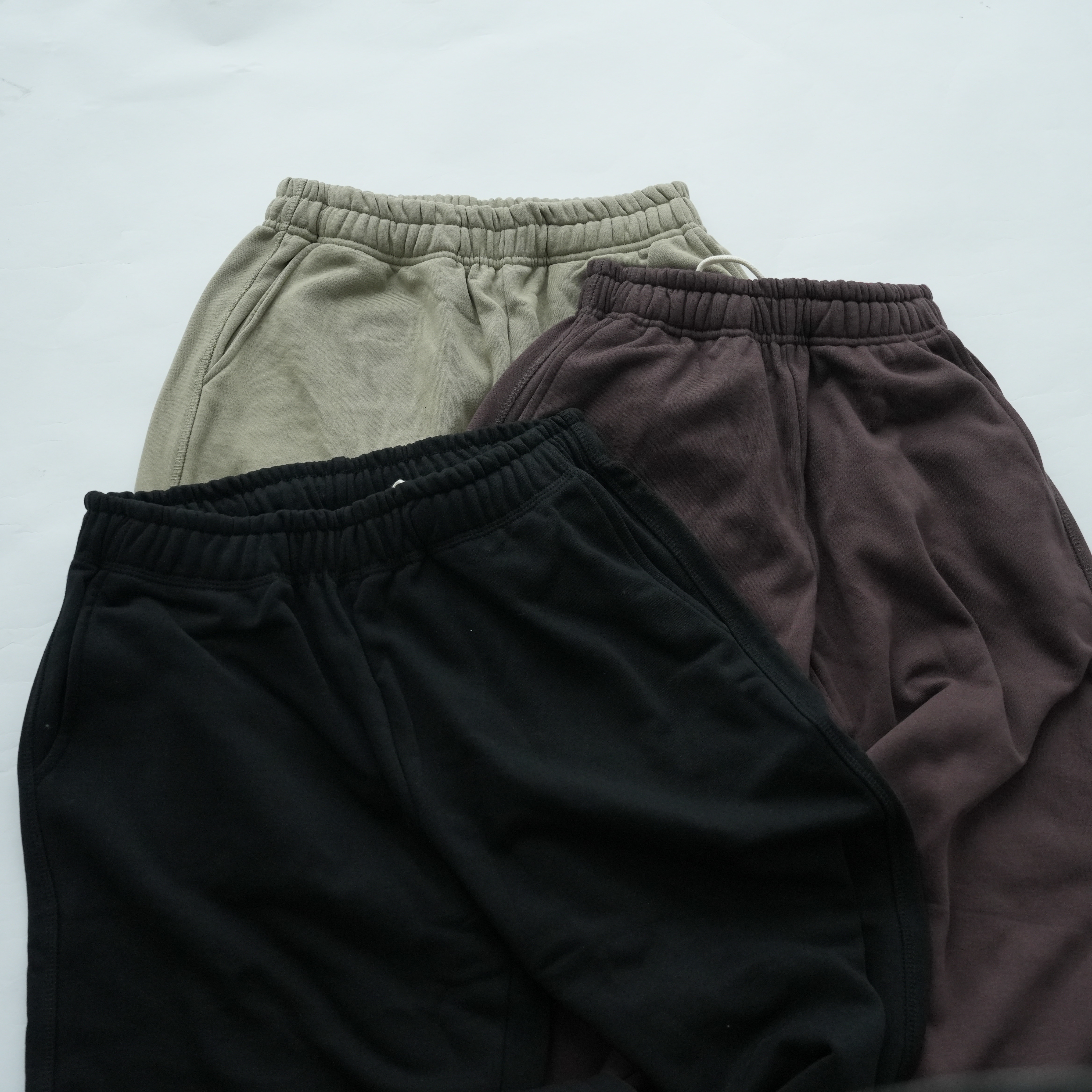 340 GSM Terry Pure Cotton Pants | Custom Logo | Low MOQ High-Quality Sweatpants for Men and Women