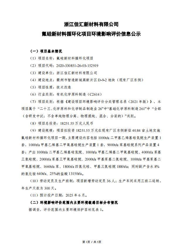 嘉慧二期环形技术改造项目公告