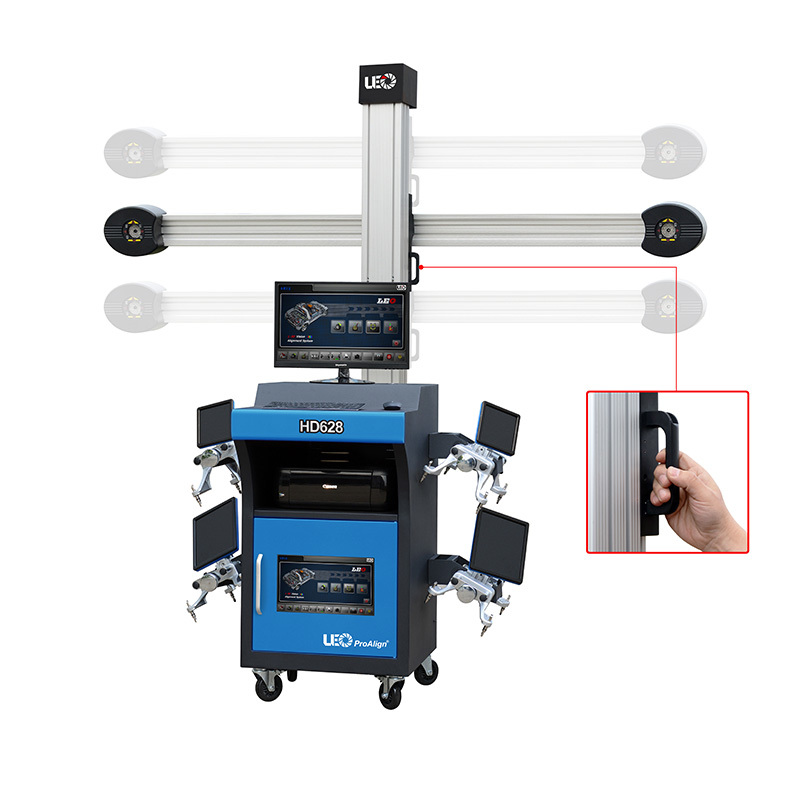 Wheel Alignment  Machine Manual L-Track HD628