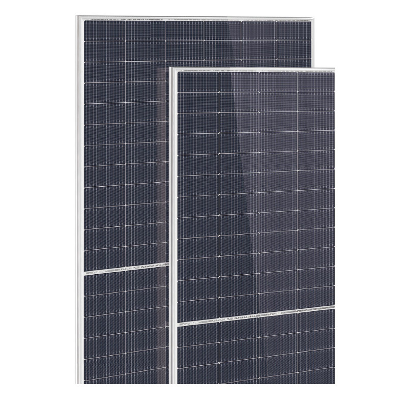 650-670W 210mm mono PERC half-cell, high-efficiency bifacial module