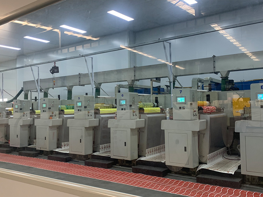 EKOFA full servo 8-color flexographic printing machine EKOFA full servo 8-color flexographic printing machine