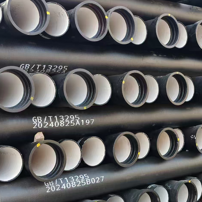 National Standard Ductile Iron Pipe DN300 350 400 450 Water Supply Centrifugal Casting Ductile Iron Pipe