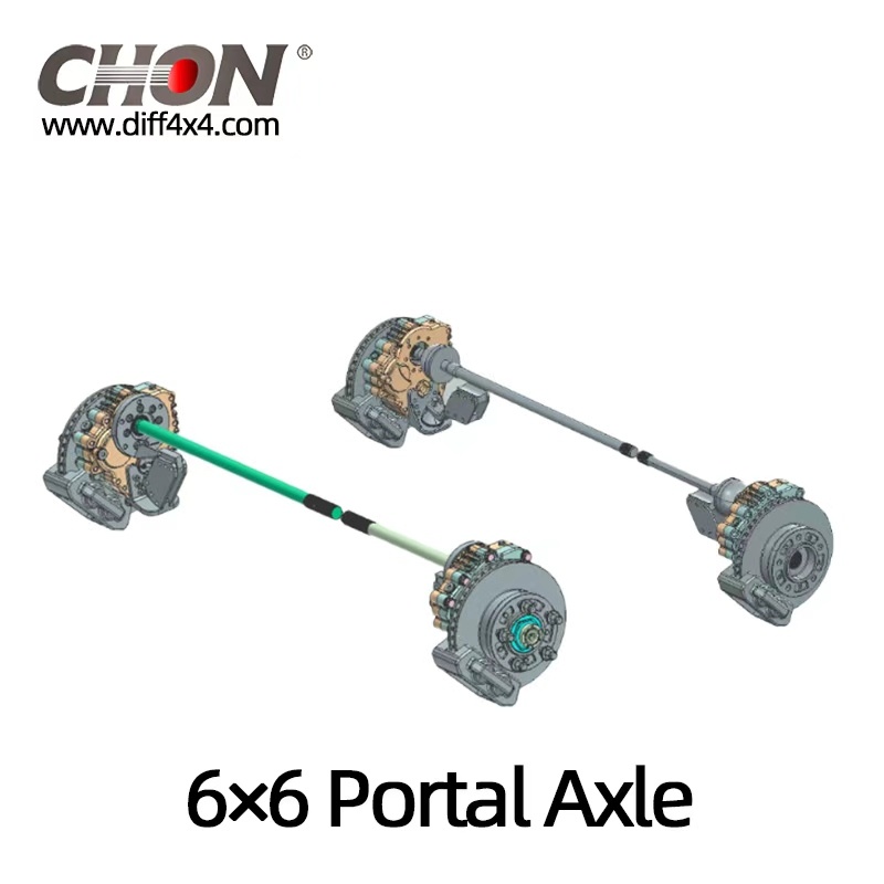 6×6 Portal Axle