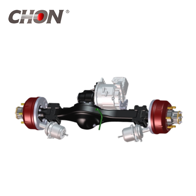 Parallel axis electric drive bridge