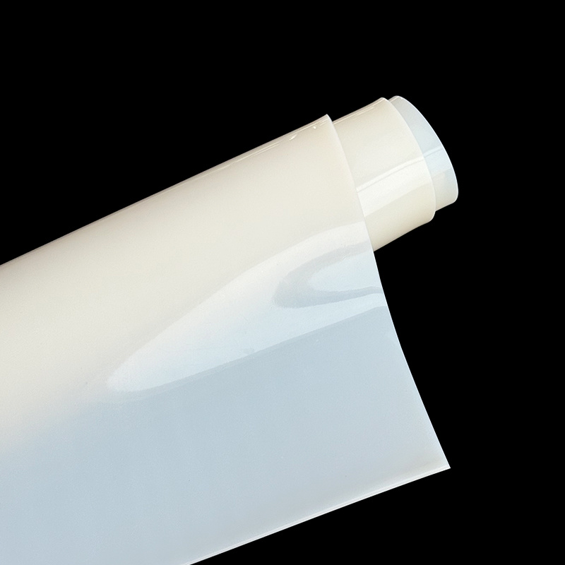 Wear-resistant Pressure-resistant Solid Rubber Sheet Translucent tear-resistant silicone profile Thin White Silicone Rubber Plate Mats