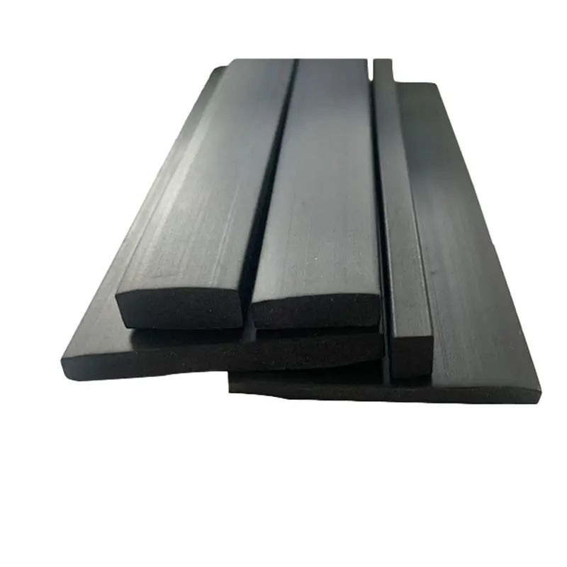 Black silicone solid sealing strip Black silicone solid sealing strip
