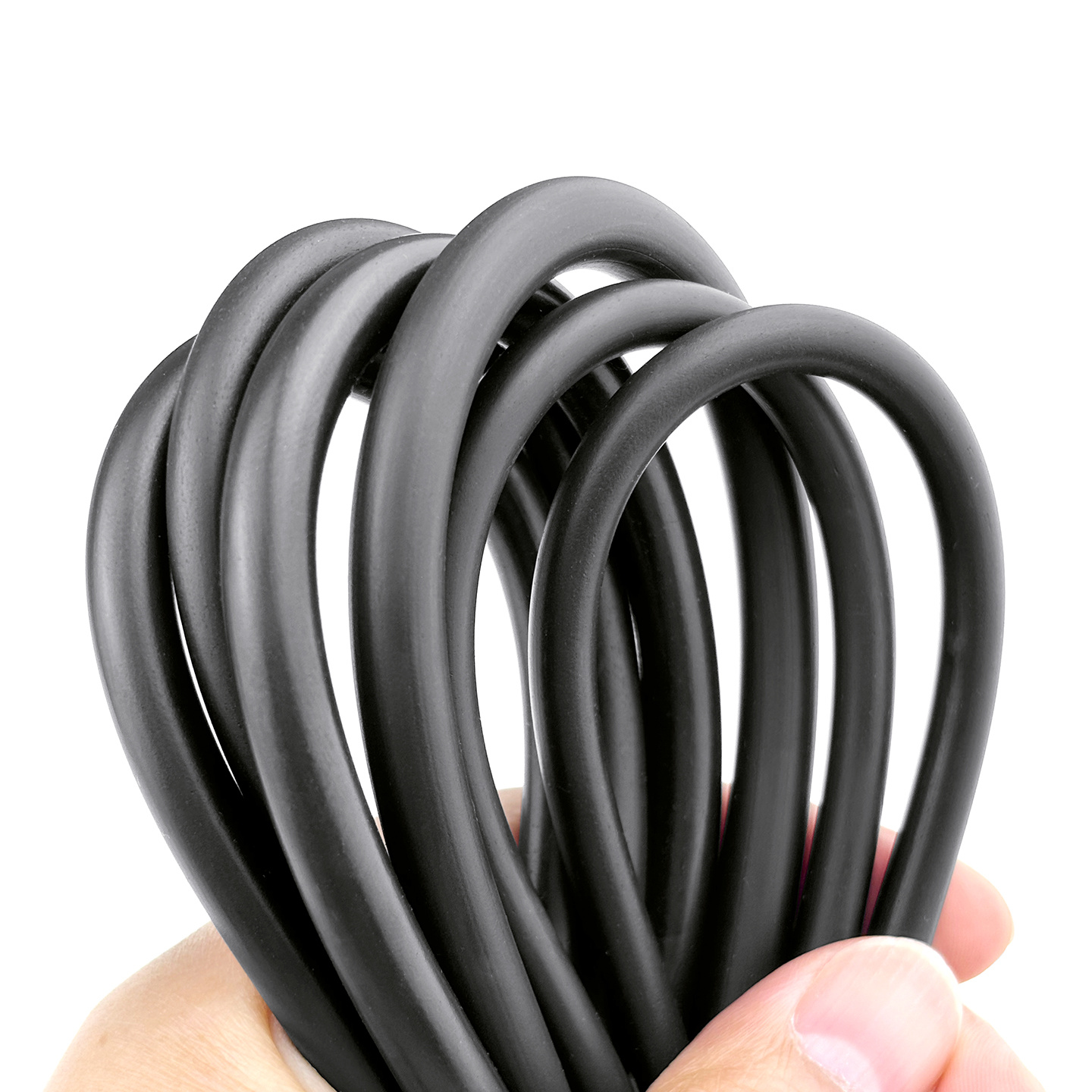 Nitrile Solid Rubber O-shaped Strip Round Protective Bar Oil-resistant Sealing Round Strip Nitrile Solid Round Strip