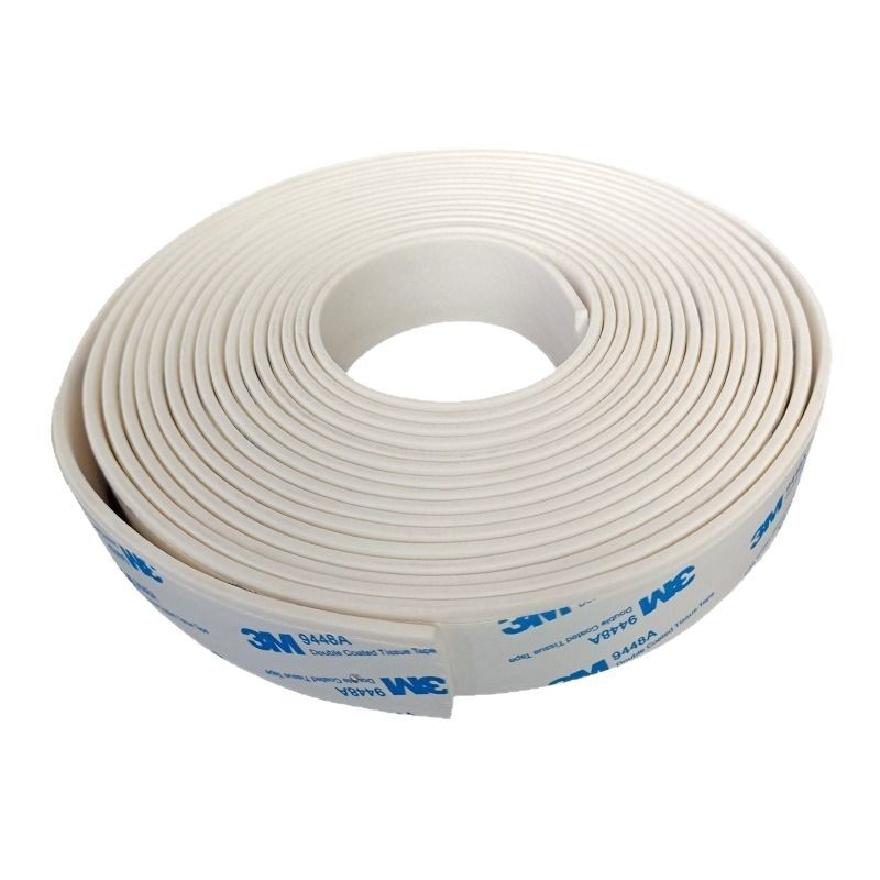 Silicone epdm self-adhesive foam strip strong self-adhesive adhesive 3mm silicone rubber foam sealing strip