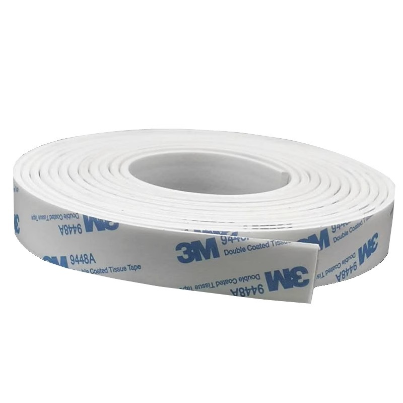 Anti-collision and dust-proof strips white rubber foam tape foam self-adhesive silicone sponge strips