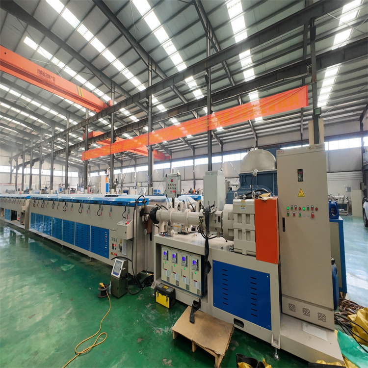 Pin rubber pipe production line