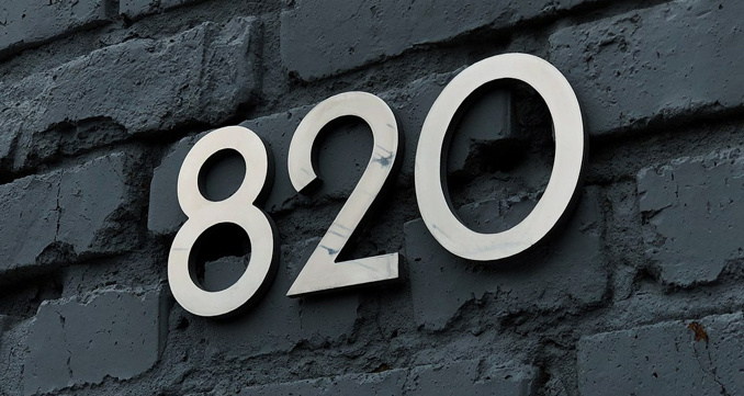 House number