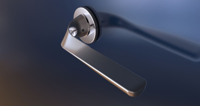 Casting lever handle