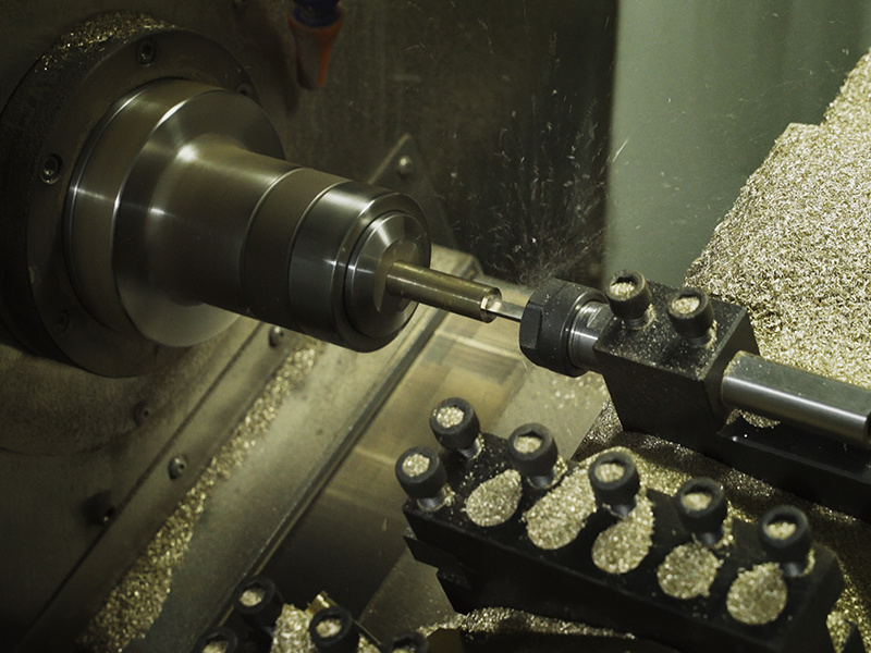 Drilling with milling machine