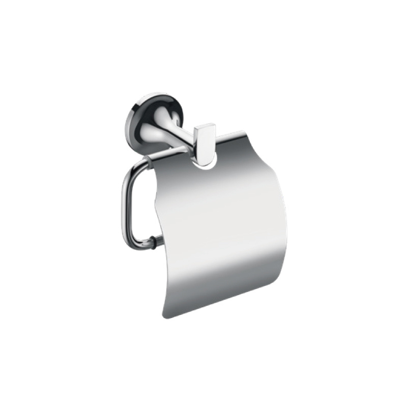 Roll holder with cover