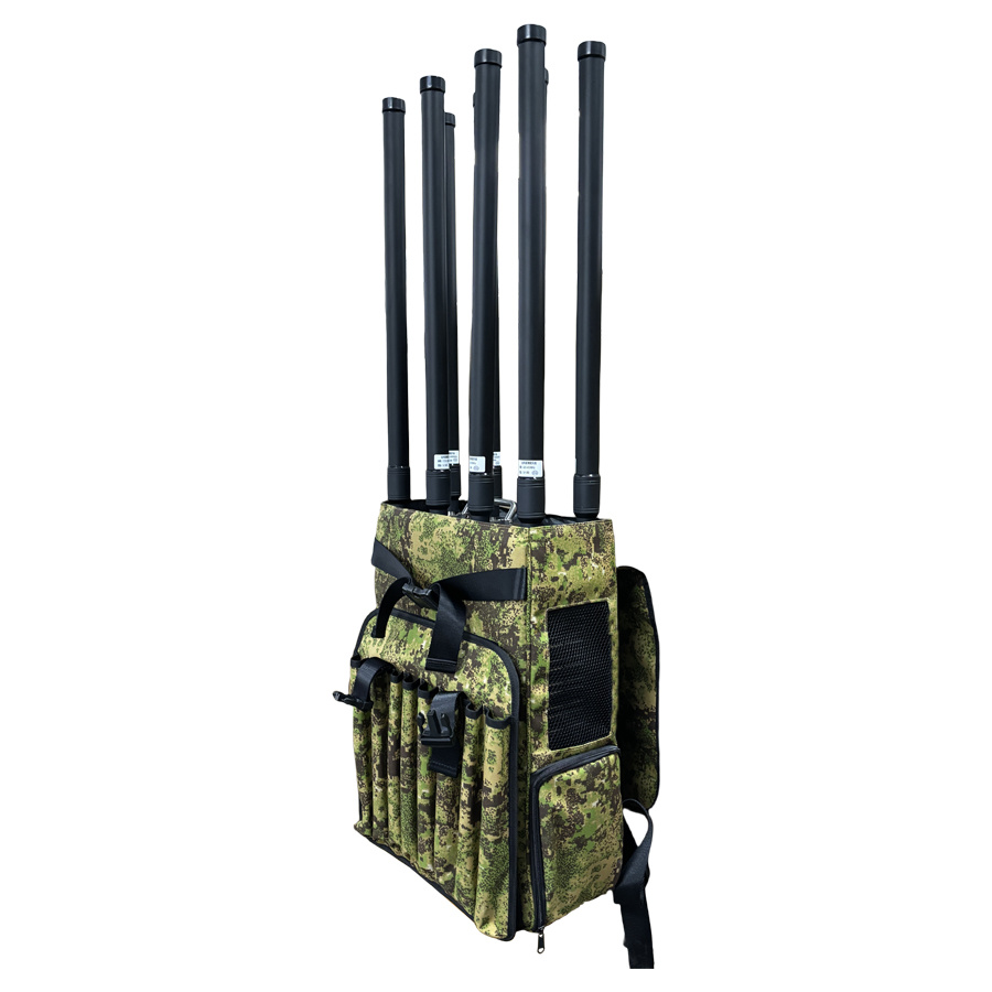 Camouflage Drone Backpack with 8 Jamming Ways
