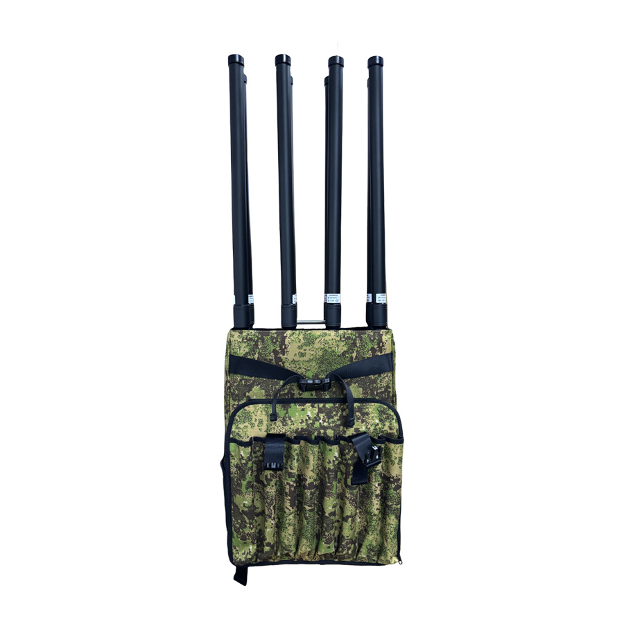 Camouflage Drone Backpack with 8 Jamming Ways