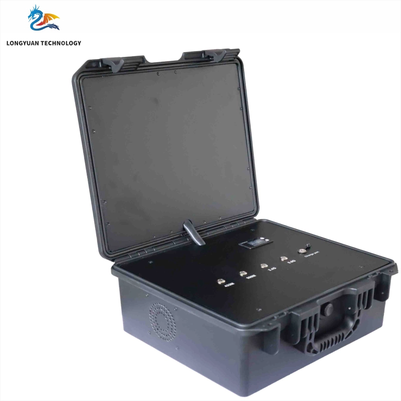 Portable 3-5 channel anti-drone equipment