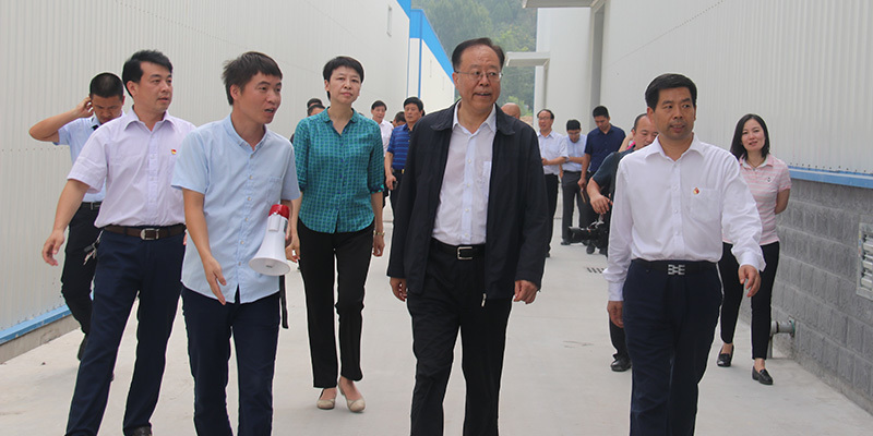 河南省常委、鄭州市市委書記馬懿到公司調(diào)研