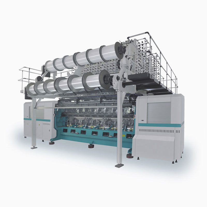 Multibar computerizedjacquard warp knitting machine