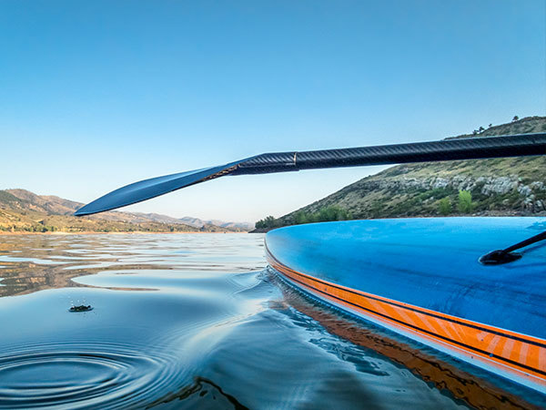 Carbon fiber paddle