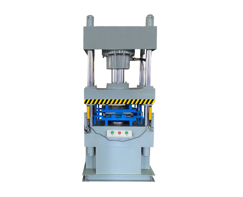 Three dimensional buckle forming machine