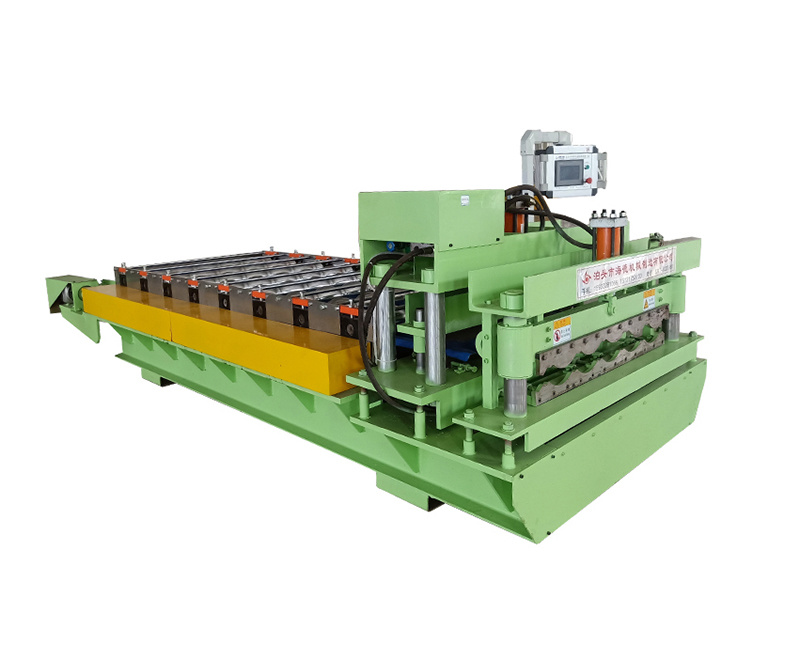 828 Steel tile forming glazed machine self lock roofing sheet making machine 828 Steel tile forming glazed machine self lock roofing sheet making machine