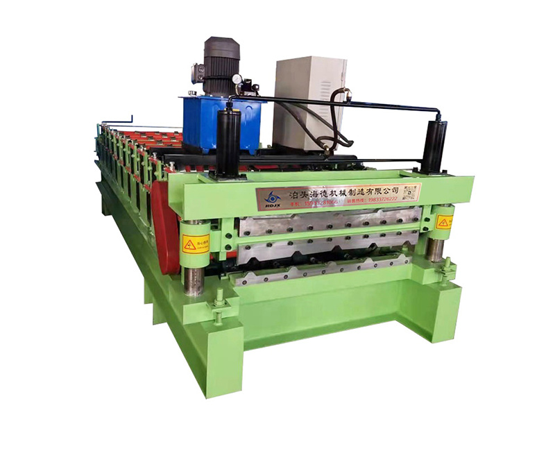 840 900 Double Layer Steel Roof Roll Forming Machine