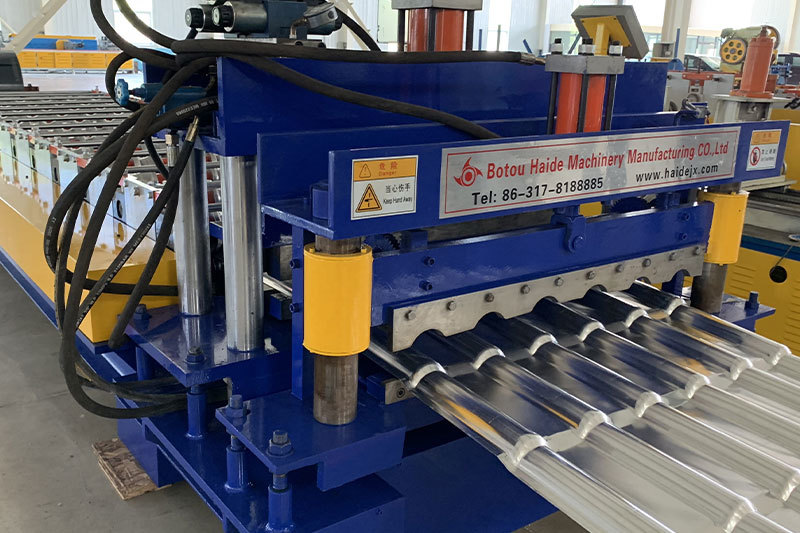 500 ridge tile forming machine