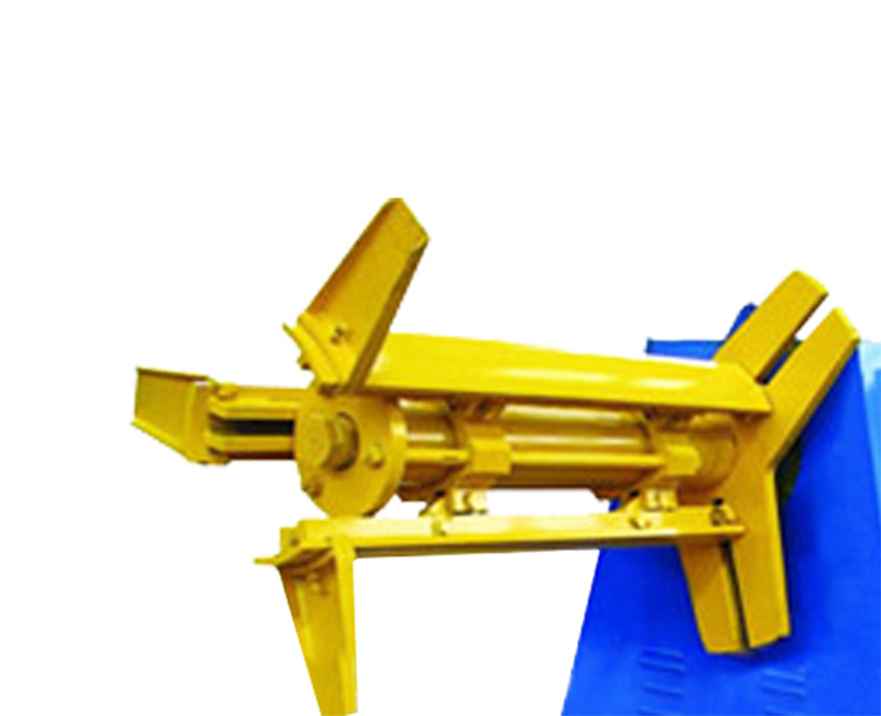Automatic sheet metal unwinding machine for rewinding Automatic sheet metal unwinding machine for rewinding