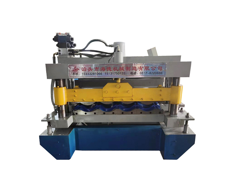 828 Glazed Roll Forming Machine Metal Siding Machine
