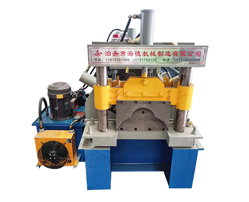Metal Roof Ridge Cap Roll Forming Machine