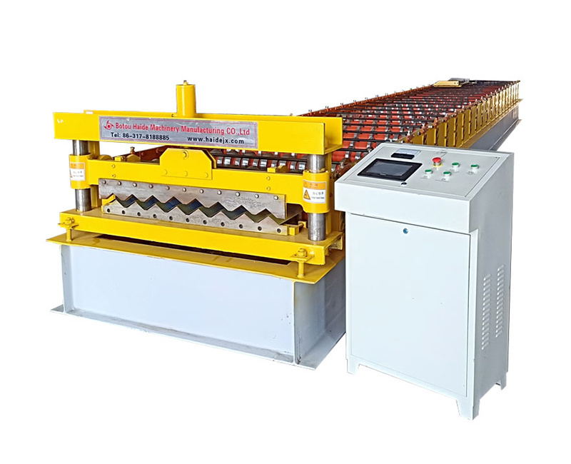 780 Corrugated roofing sheets making machine