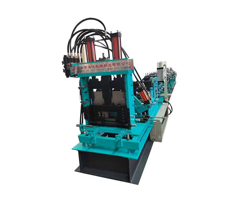 C Z change machine PLC Control Panel Roll Forming Machine