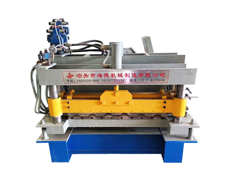 800 circular glazed tile roll forming machine