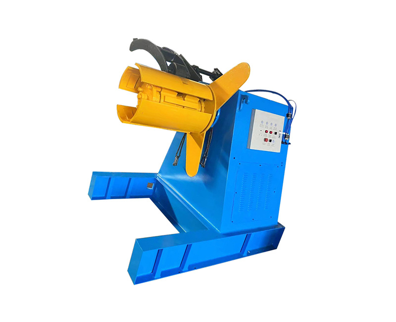 Decoiler using together with roll forming machine Decoiler using together with roll forming machine
