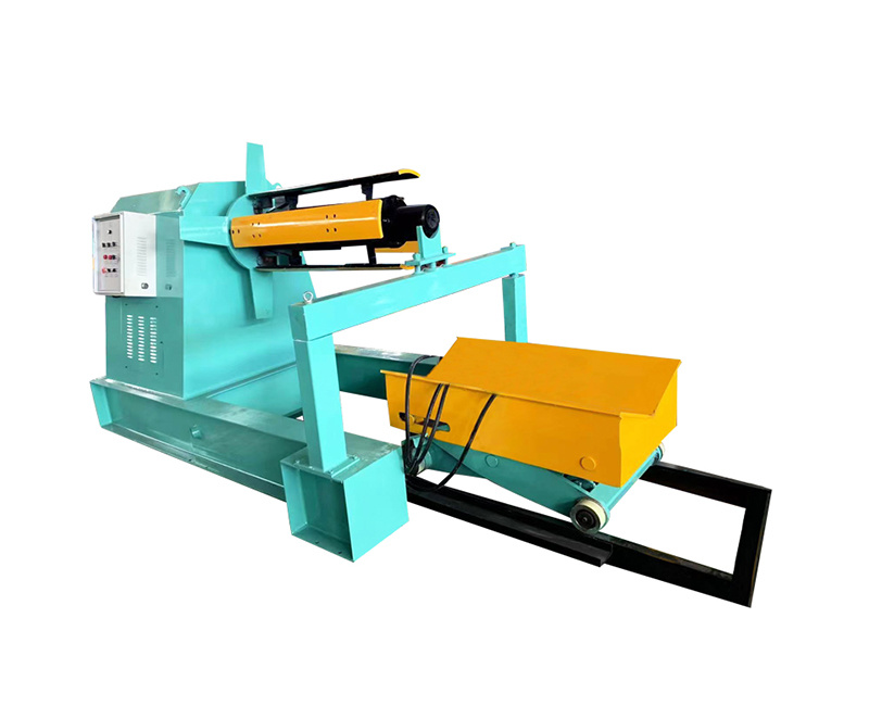 Heavy duty automatic hydraulic unwinding machine with trolley Heavy duty automatic hydraulic unwinding machine with trolley