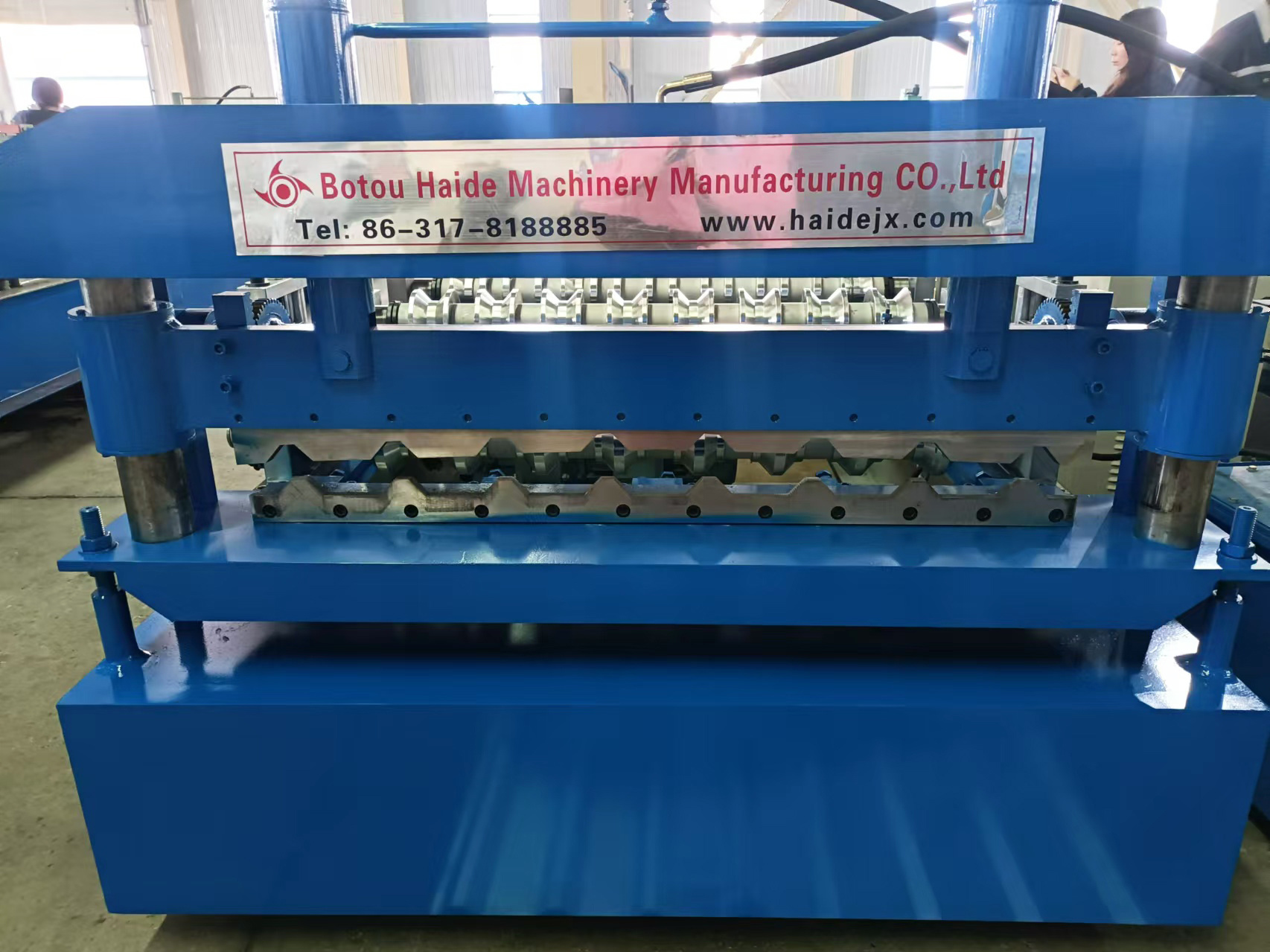 1008 High speed corrugated roof panel manufacturing machine, trapezoidal panel forming machine 1008 High speed corrugated roof panel manufacturing machine, trapezoidal panel forming machine