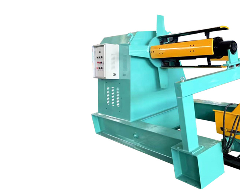 Heavy duty automatic hydraulic unwinding machine with trolley Heavy duty automatic hydraulic unwinding machine with trolley